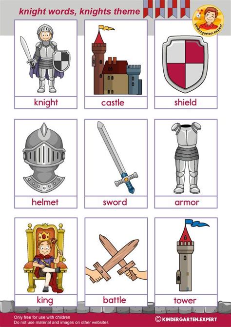 words for knights.